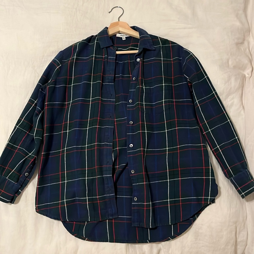 Madewell Flannel Long-Sleeve Shirt